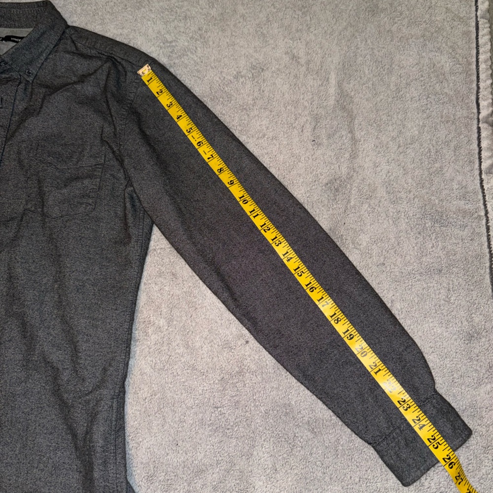 VINCE long sleeve button down size medium - Picture 5 of 8